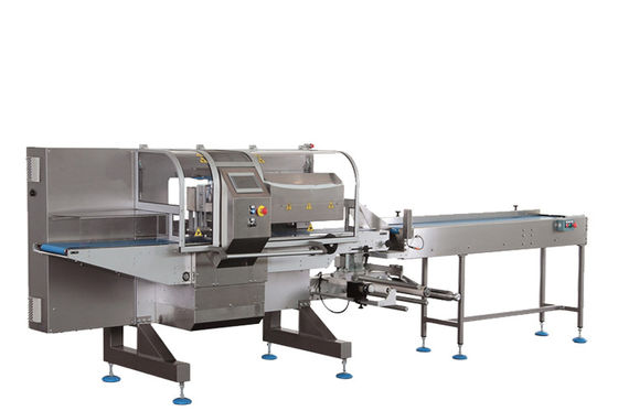 50 PPMs Kasten-Bewegungs-Fluss-Verpackung, Taschen-Längen-Gemüseverpackungsmaschine-Unterfolie 9kw 50mm