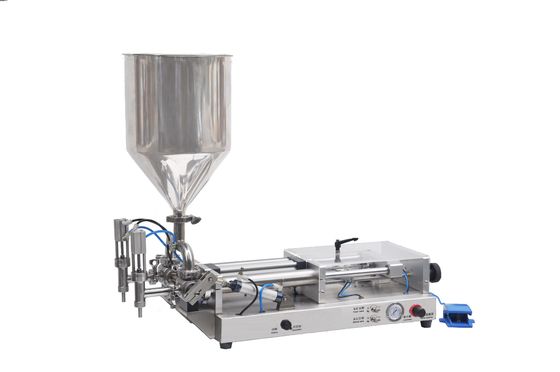 Tischplatte-flüssige Füllmaschine 120ml 30BPM, automatische Füllmaschine des Wasser-20bottles/min