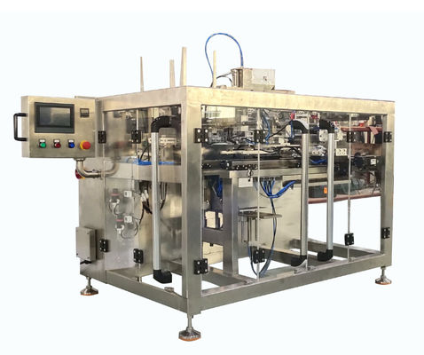 horizontale Dichtpackung 3PH 140mm Tiefen-Kaffee-Bean Premade Pouch Filling Machines